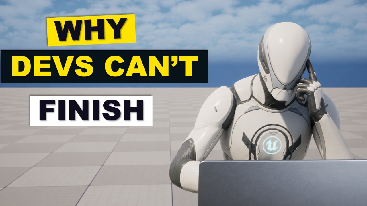 I Studied 100+ Unreal Engine Game Developers, Here's Why They Can't Finish A Game