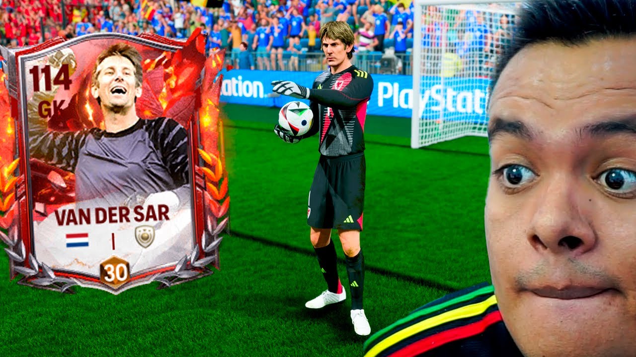 VAN DER SAR, Pero es el Nuevo Mejor Portero del Juego!