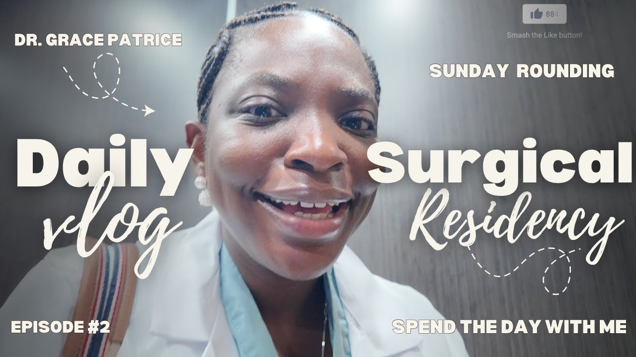 🩺 A Day in the Life of a General Surgery Resident | Weekend Rounding on Patients!
