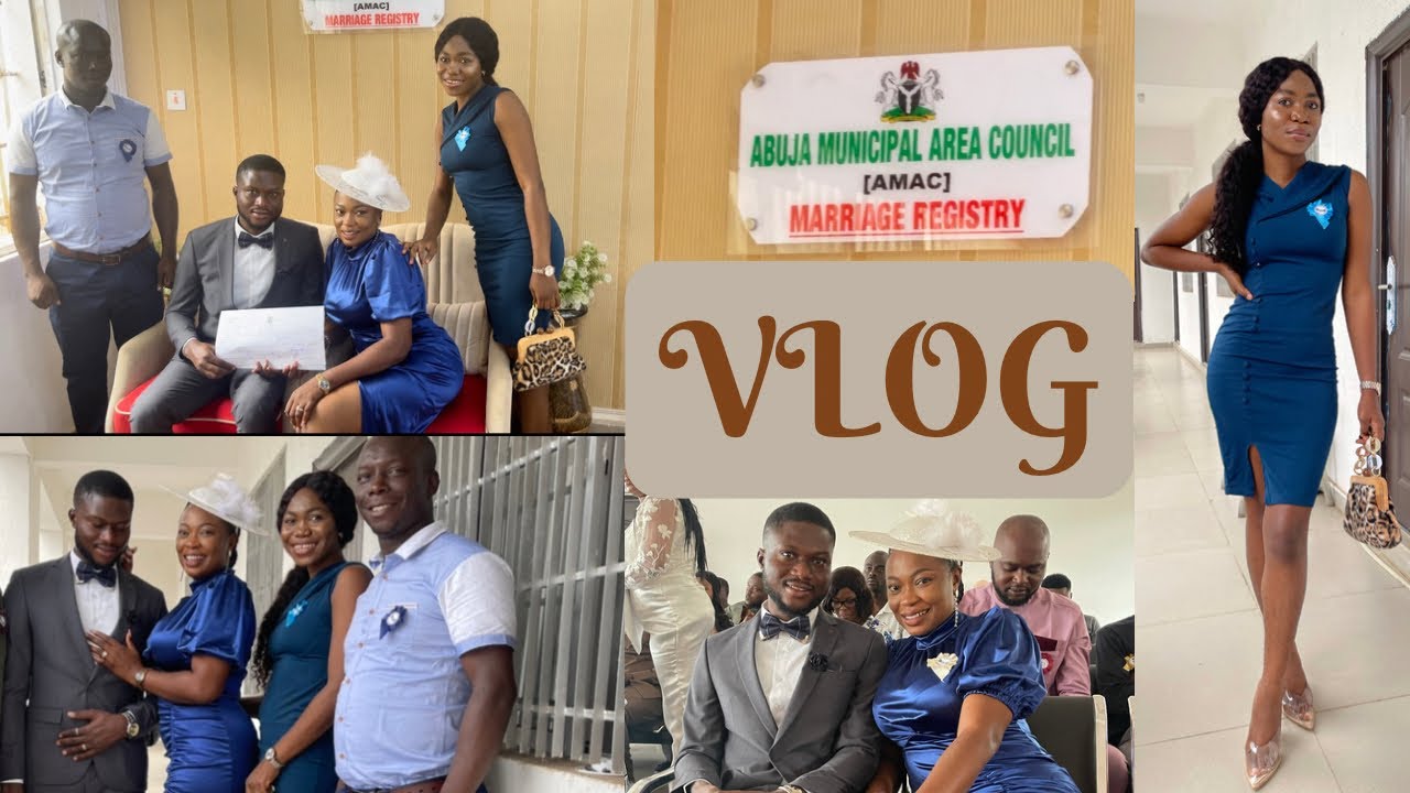 Nigerian Court Wedding | Court Wedding in Abuja | My First Court Wedding | Vlog #1