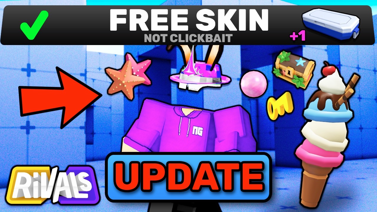 Thank You Rivals... FREE SKIN (Roblox Rivals News) | Not Clickbait