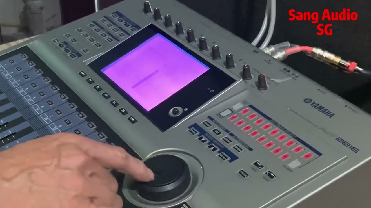 Hướng dẫn sử dụng Mixer YAMAHA AW2816 chi tiết nhất | Sang Audio Sg 0915525139