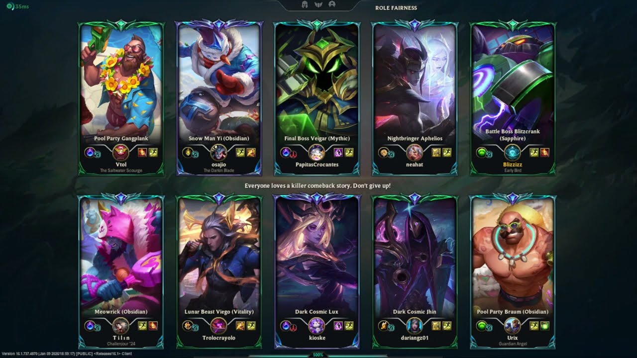 Climbing to challeger solo Blitzcrank #61