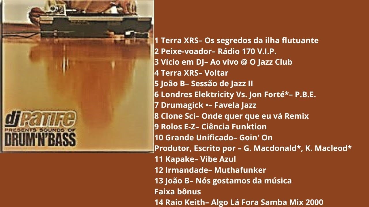 DJ Patife apresenta Sons de Drum'n'Bass-DRUM'N'BASS-DJ Marky