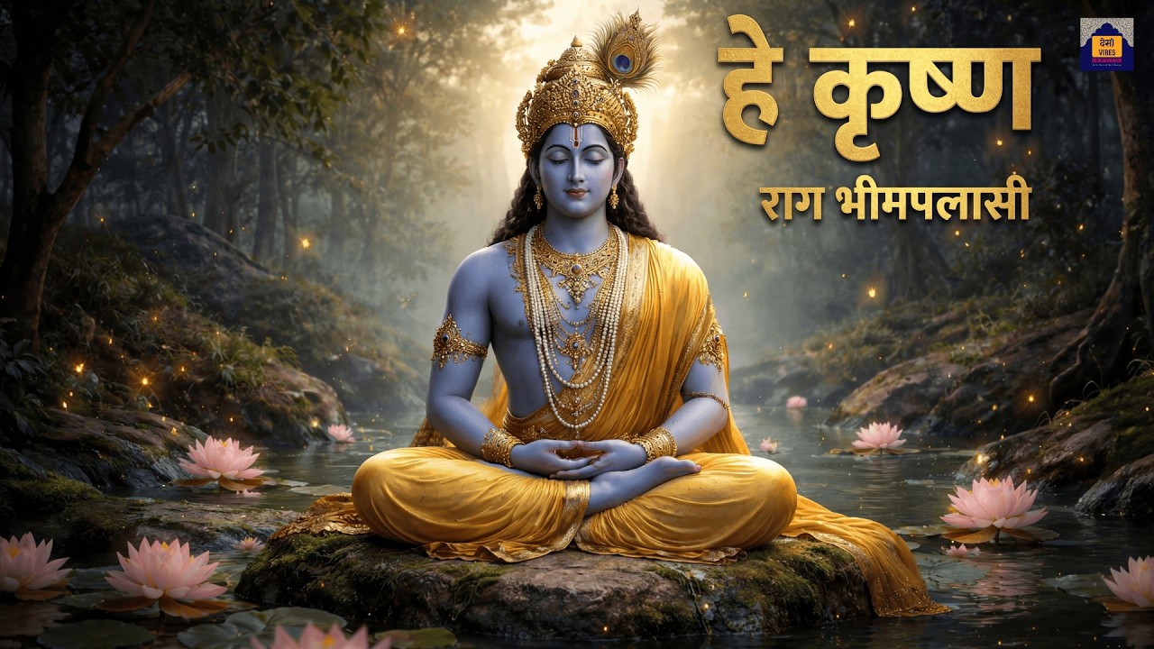 हे कृष्णा &ndash; Raag Bhimpalasi | Lord Krishna Classical Bhajan 2026 | Devotional Hindustani Classical