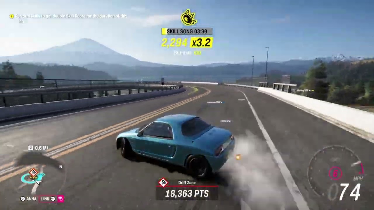 Kawazu nanadaru loop bridge drift zone 195k 