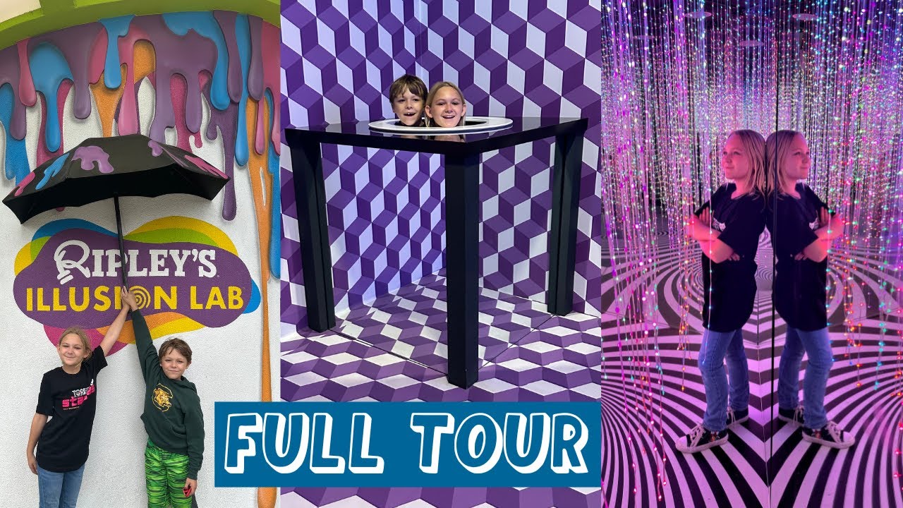 Ripley's ILLUSION LAB Myrtle Beach Full Experience & Top Tips, Ultimate Fun Pass
