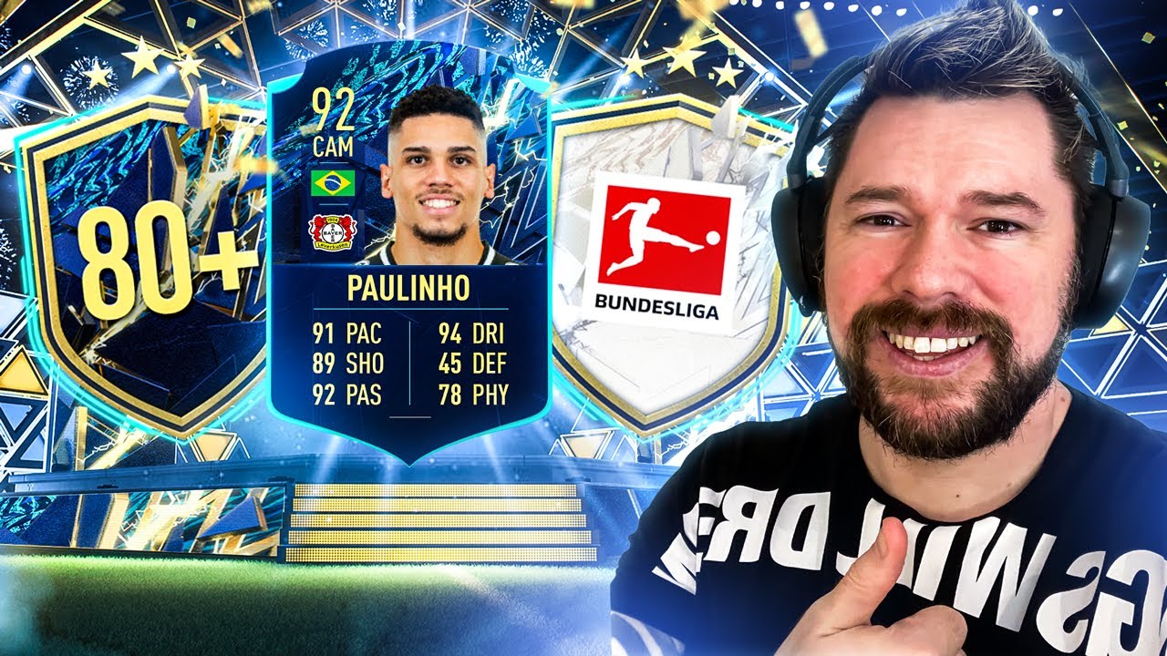 75 x 11 BUNDES UPGRADE PACK & AWESOME Paulinho TOTS Objective!