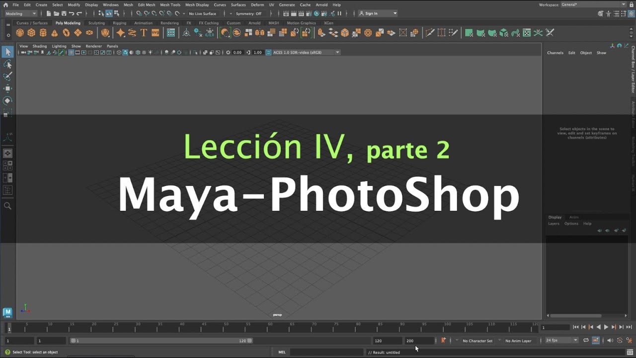 Tipografía modular y realizar un cartel en Photoshop. Parte II.