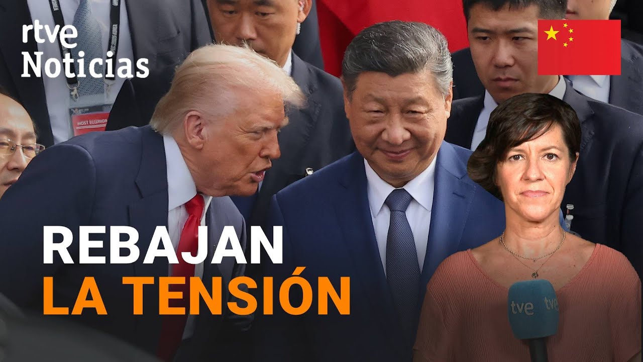 TRUMP: REDUCE al 10% los ARANCELES a CHINA y mejora el acceso a las tierras raras | RTVE