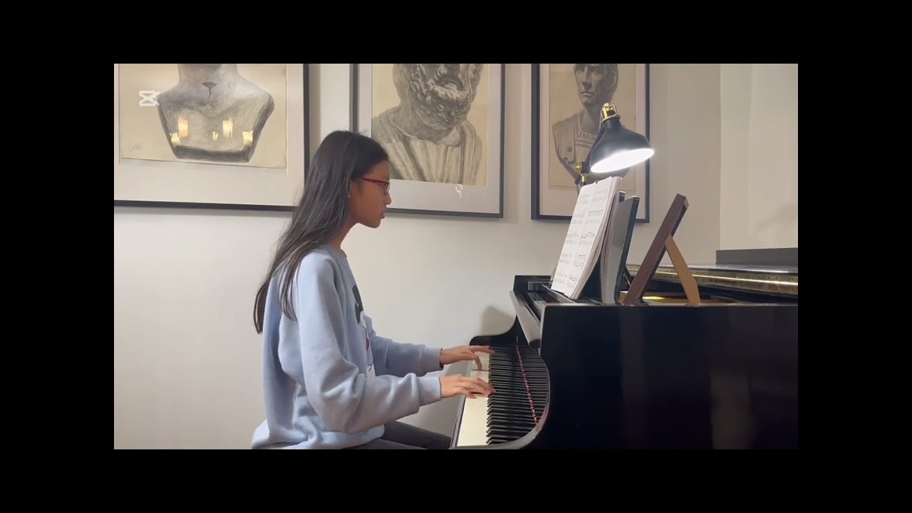 Yena’s piano studio - Suite in B flat Major