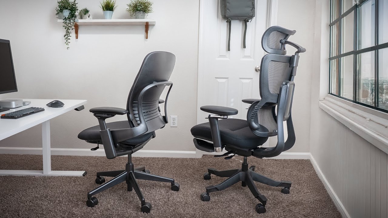 Best Ergonomic Chair: Steelcase Leap VS Flexispot C7 Max