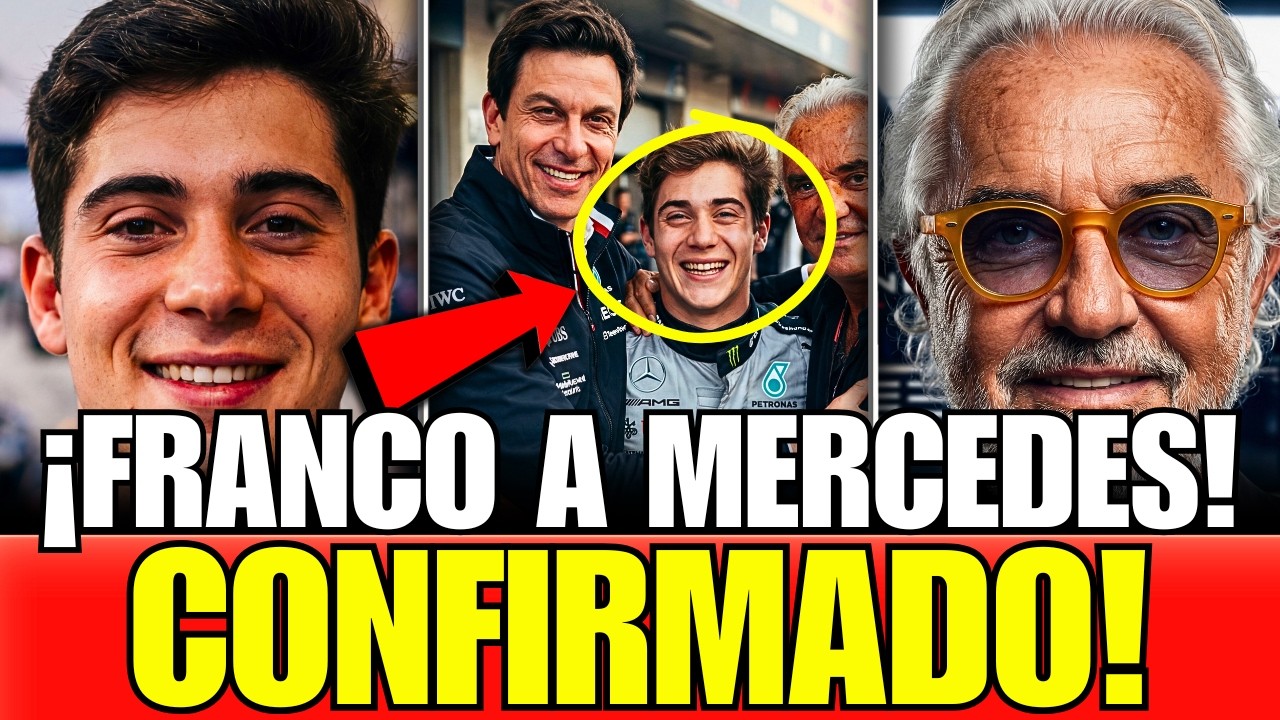 &iexcl;Franco COLAPINTO va con MERCEDES en 2027!: Toto WOLFF Llam&oacute; a BRIATORE y COMPR&Oacute; a ALPINE!