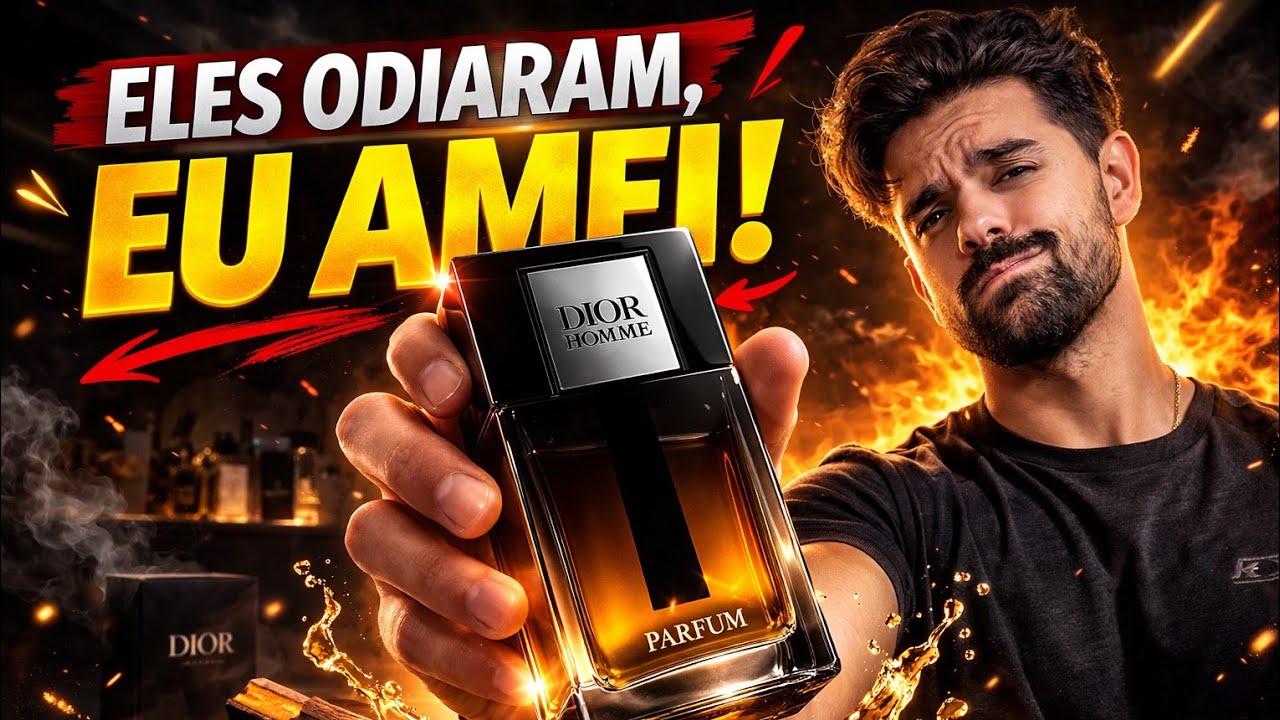 Dior Homme Parfum 2025 - Falaram mal, mas é MONSTRO!