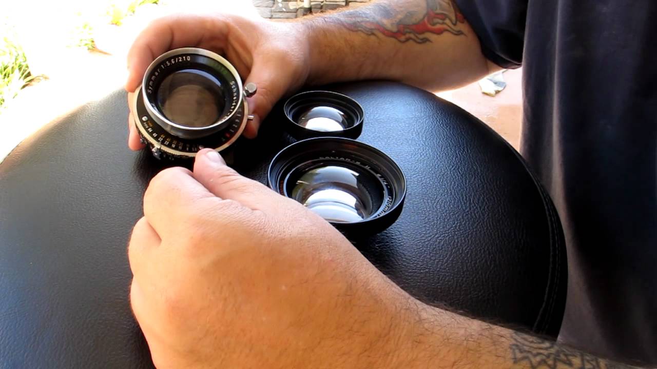CALTAR-S II 210mm f5.6 Vs Schneider_Kreuznach Symmar 210 5.6