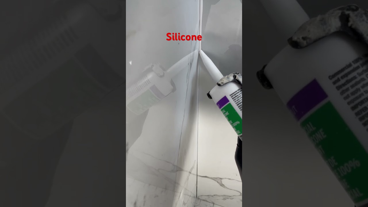 Silicone process #tile #constraction #garibaldiol