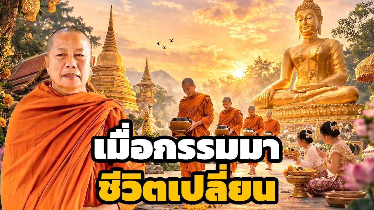 กรรมที่สร้างไว้  ธรรมะคลายทุกข์ พระมหาบุญช่วย ปัญญาวชิโร,12