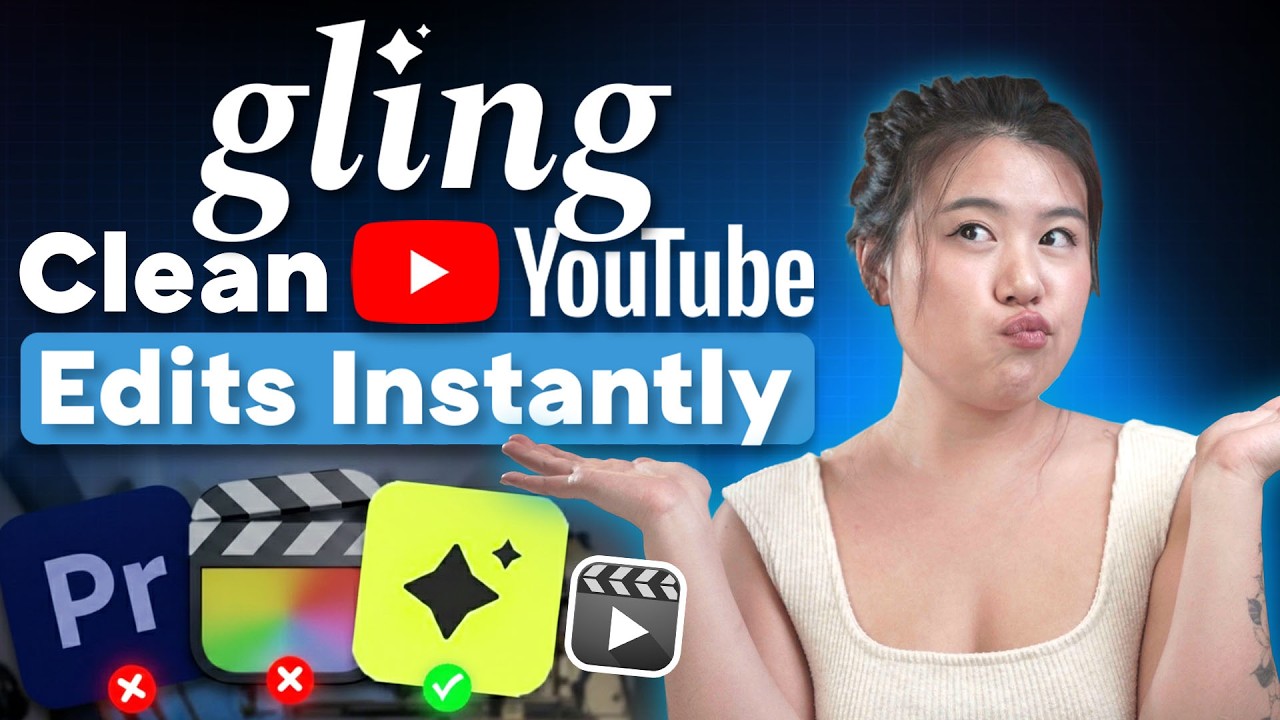 Gling AI Tutorial: Auto-Cut Silences and Bad Takes for YouTube