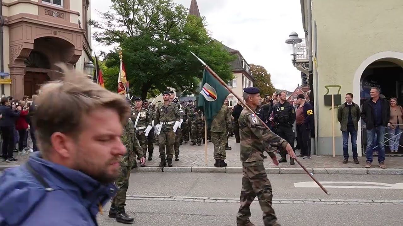 30e anniversaire de l'état-major de la BFA à Müllheim