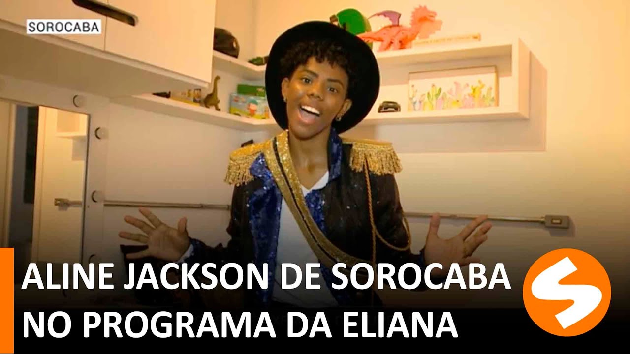 Aline Jackson no programa da Eliana | TV Sorocaba SBT