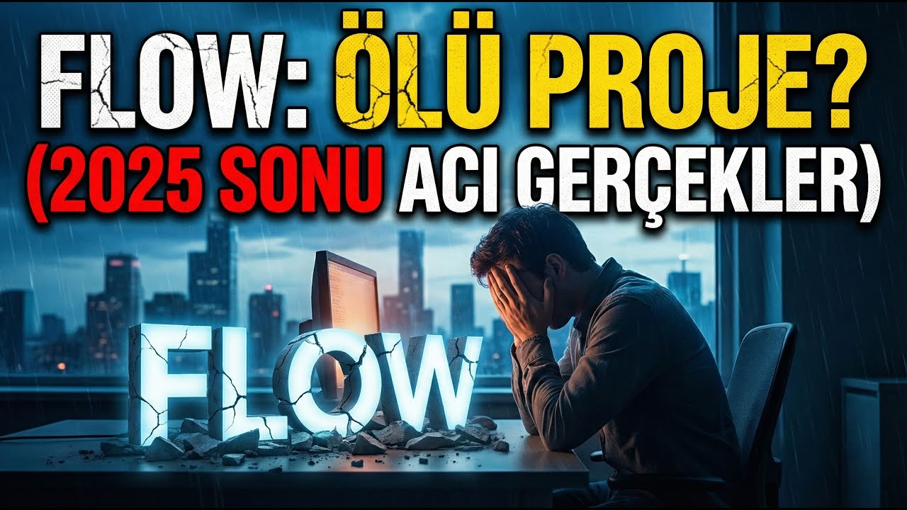 FLOW Coin Bitti mi? &Ccedil;&ouml;k&uuml;ş Devam Edecek mi? ⚠️