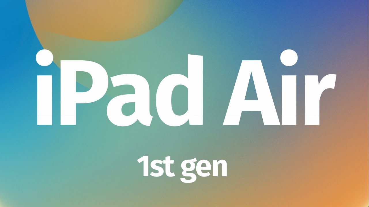 Можно ли обновить iPad Air 1-го поколения до iPadOS 16?