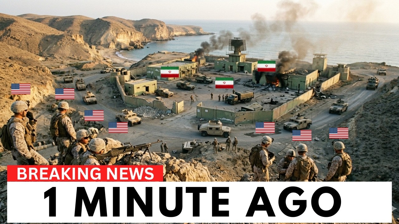 Морские пехотинцы США штурмуют иранскую базу береговой обороны в ходе ночной операции &mdash; 45 минут ...