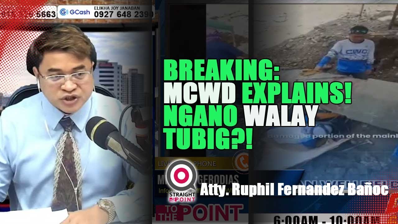 BREAKING: MCWD NISULTI NA! KANUS-A MU-BALIK ANG TUBIG?! FULL EXPLANATION SA INTERVIEW KARON!