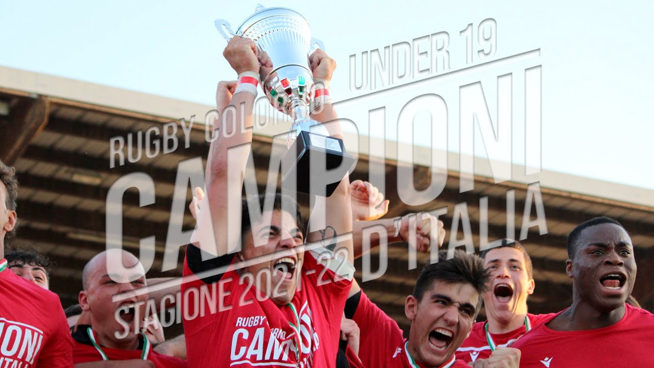 Colorno U19 Campioni d'Italia 2021-22