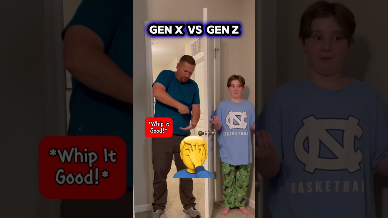 Gen X vs Gen Z VIRAL Generation Challenge 😂 