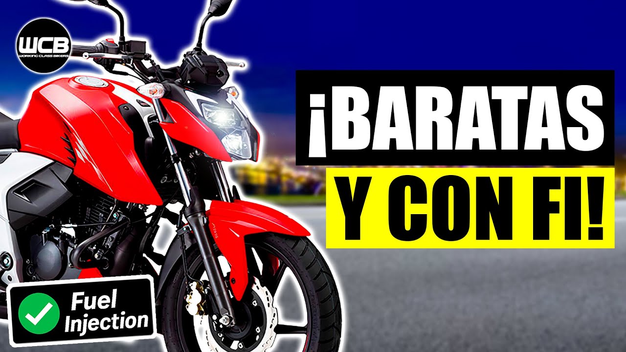 Top 5 MOTOS con INYECCIÓN ELECTRÓNICA Baratas 👌 2025