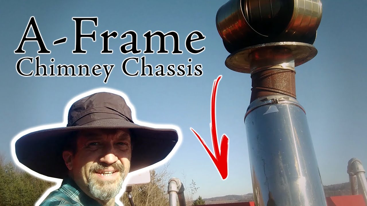30 Foot A-Frame CHIMNEY CHASSIS | Unique DOWNDRAFT Solution