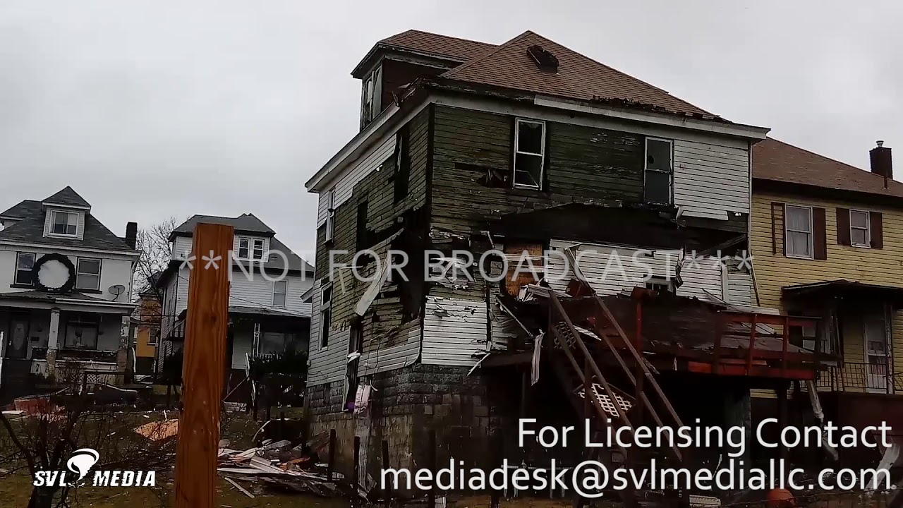 Uniontown Pa Tornado Damage 2-16-18