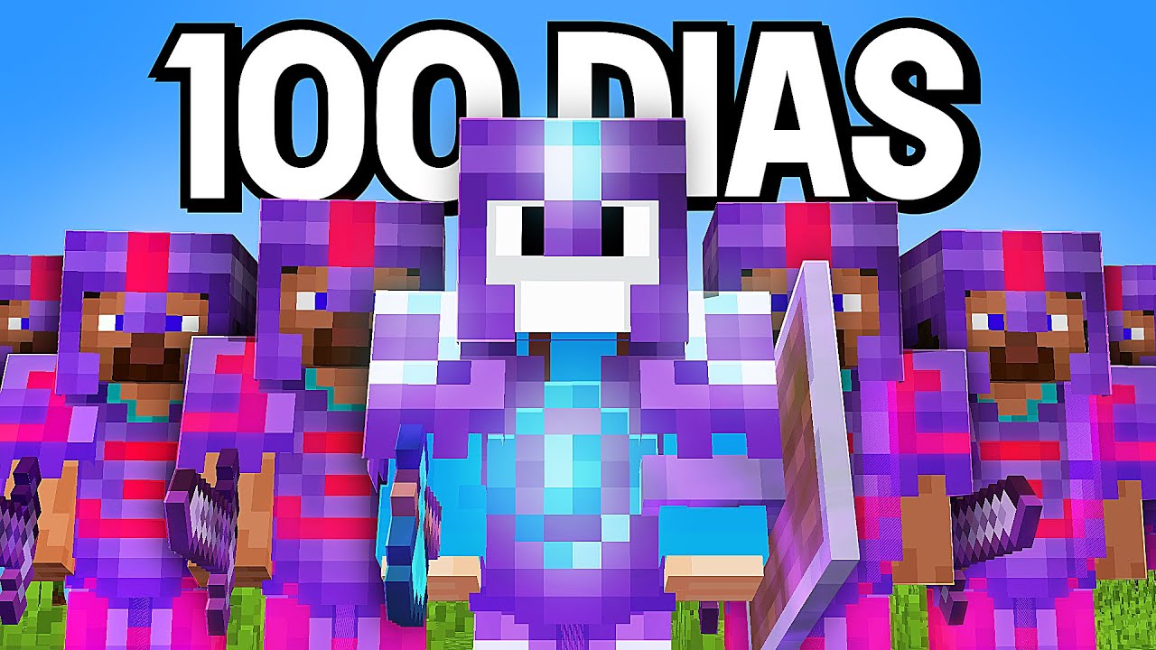 Eu Sobrevivi 100 DIAS no Servidor de Guerras!