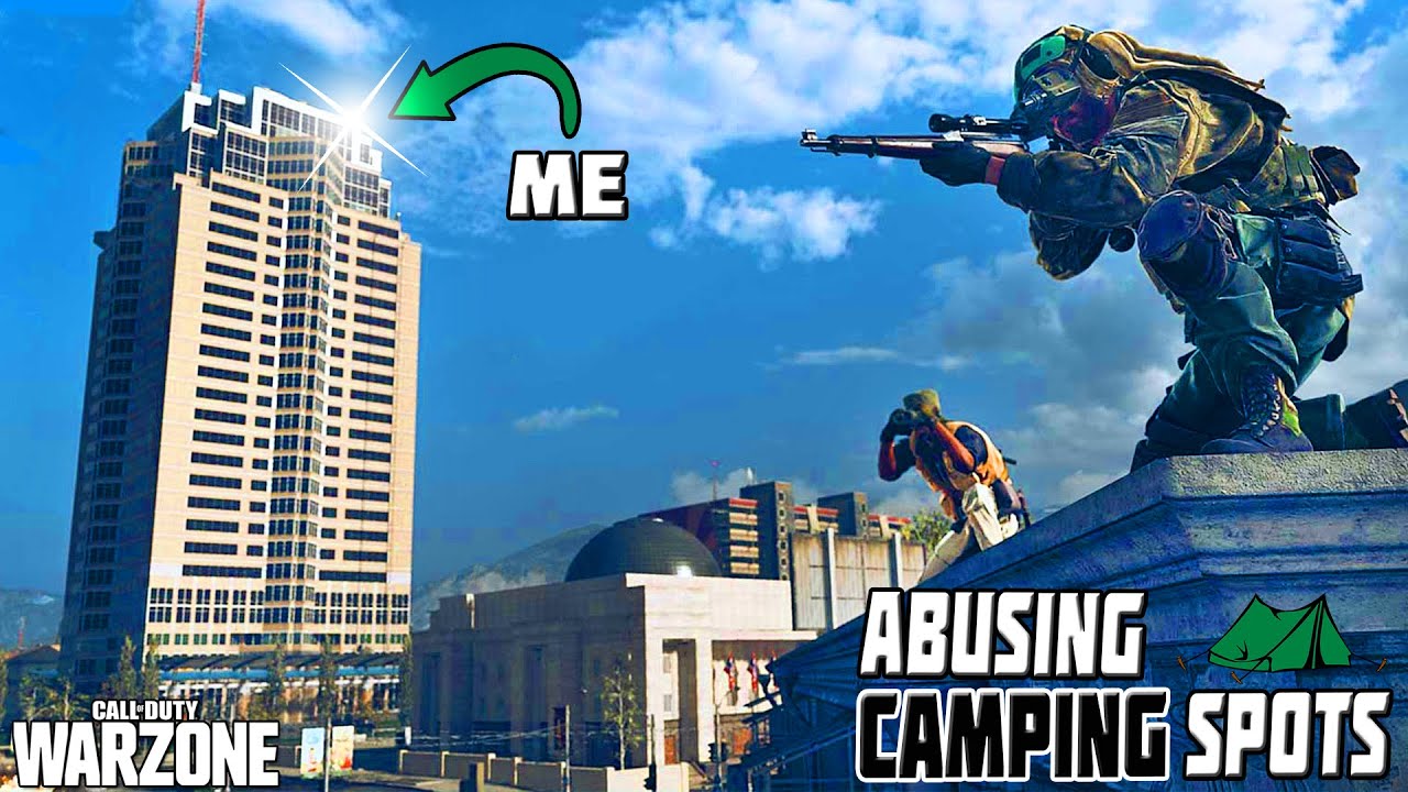 ABUSING CAMPING SPOTS In Warzone! #6 (Disgusting)