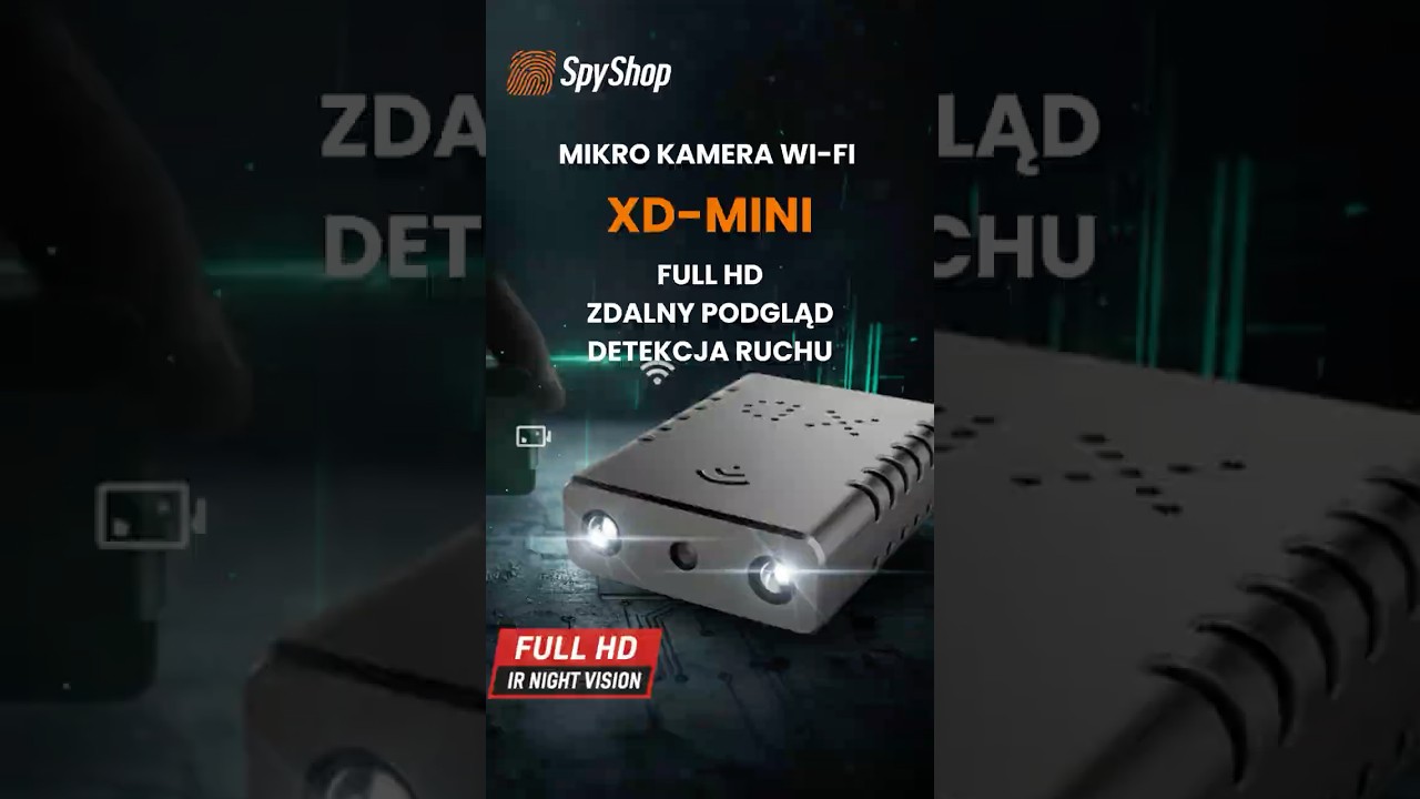 Nie uwierzysz, jak mała jest ta kamera 👀 #spycam