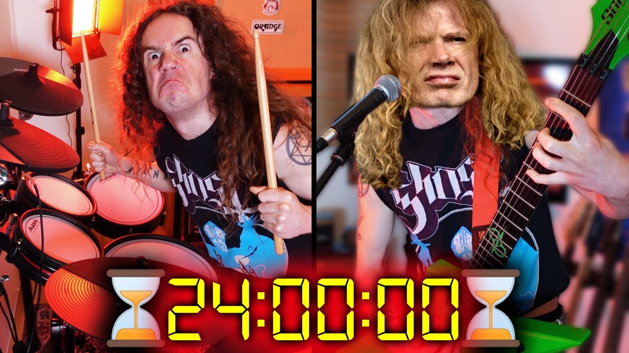 Я сделал целый альбом MEGADETH всего за 1 день
