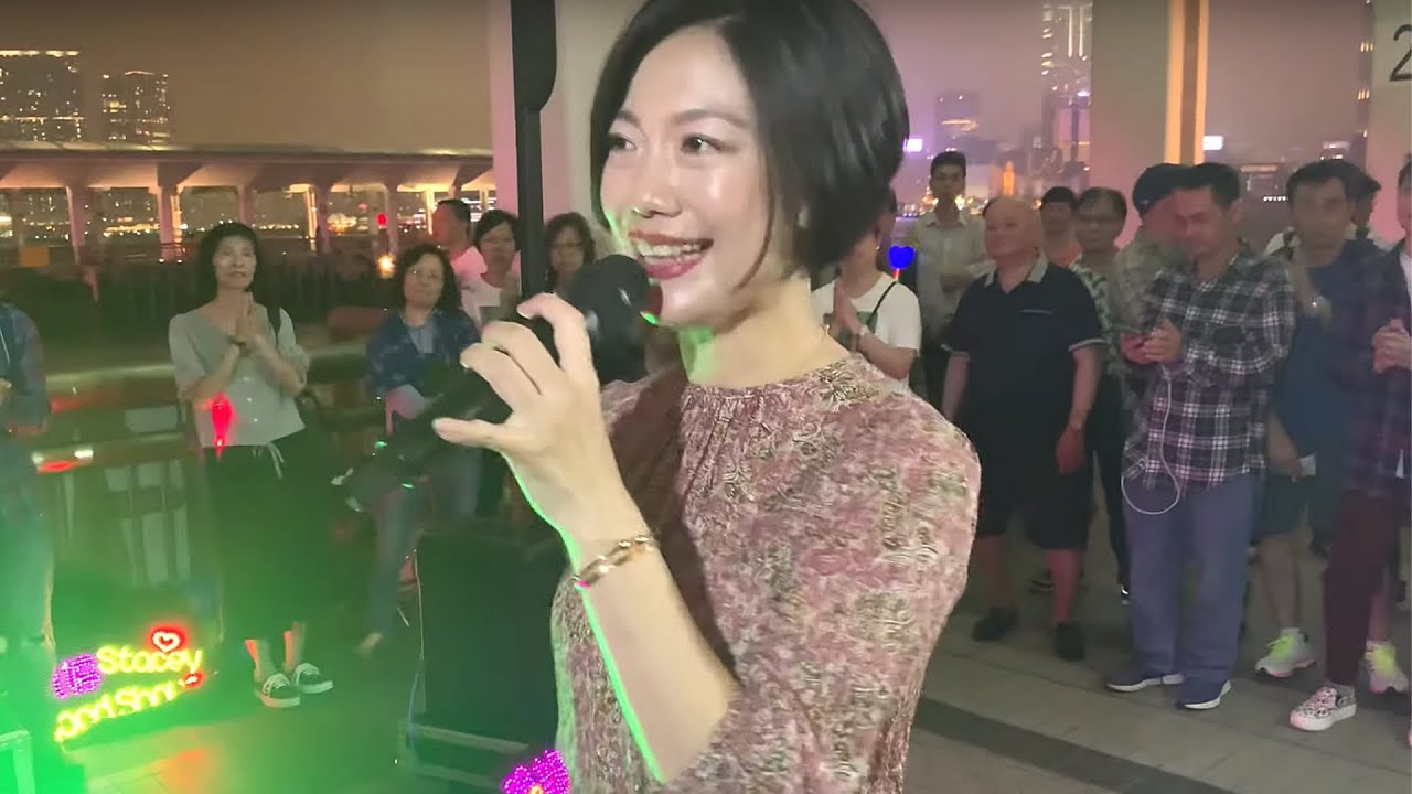 2019.05.13 中環10號碼頭街演 - 完場第8節 (舊夢何處尋, 似是故人来, 坐火車去拉薩, 什麼話), 香港旺角小龙女龙婷