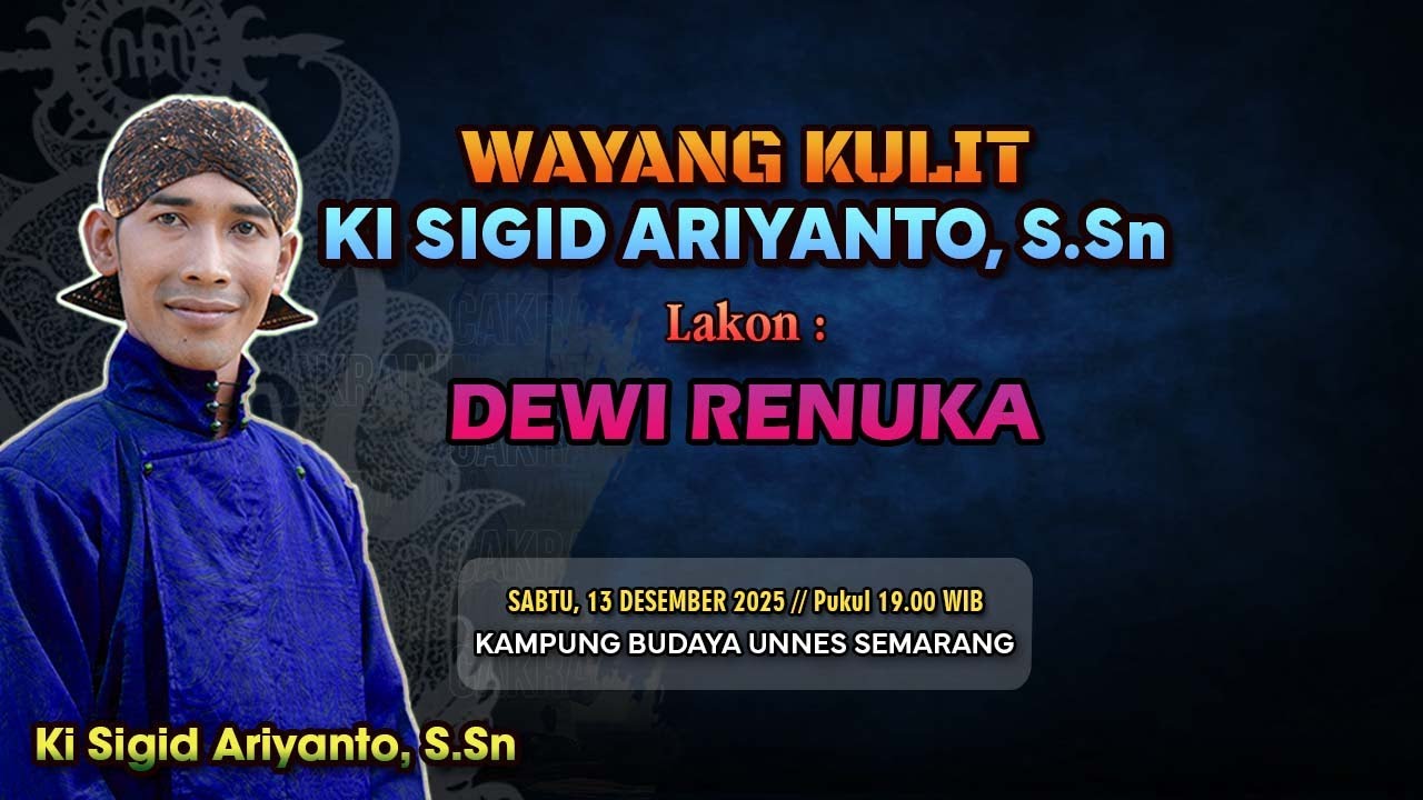 DEWI RENUKA - KI SIGID ARIYANTO - HARI GAMELAN DUNIA 2025 - UNNES, SEMARANG
