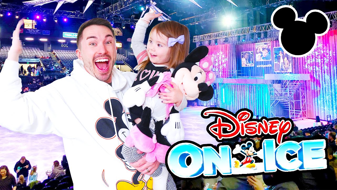 Micah's First Special Daddy Daughter Date Day - Disney On Ice