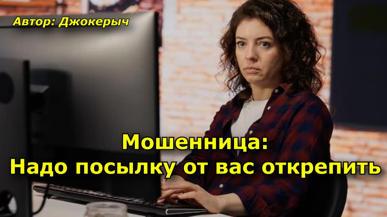 Мошенница: Надо посылку от вас открепить