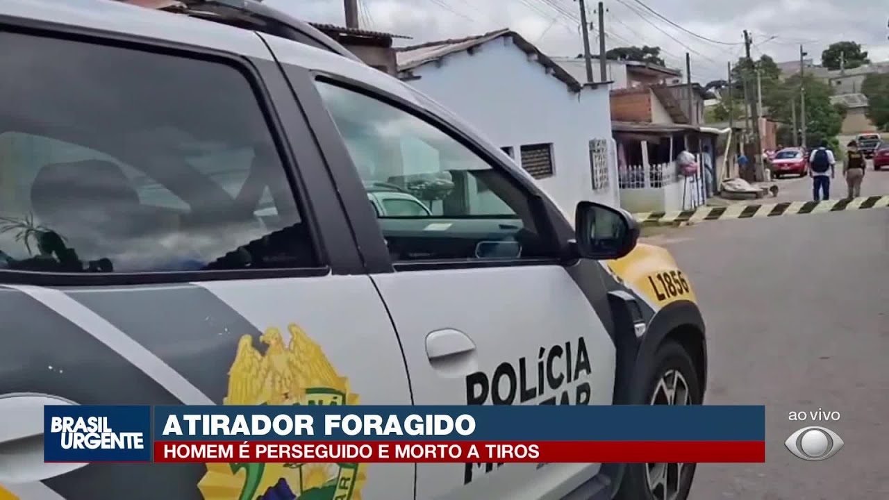 Homem é perseguido e morto com tiro no pescoço em Colombo