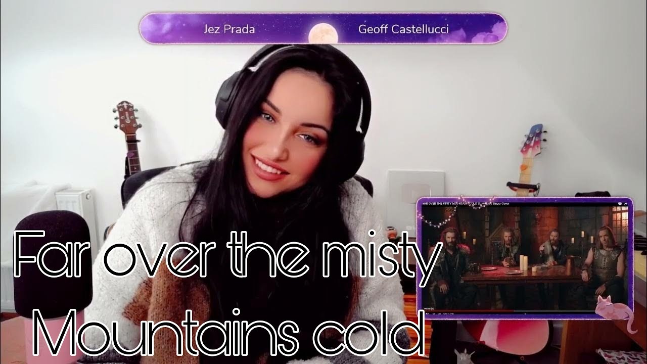 Music student reacts to @Geoff Castellucci Far over the Misty Mountains cold