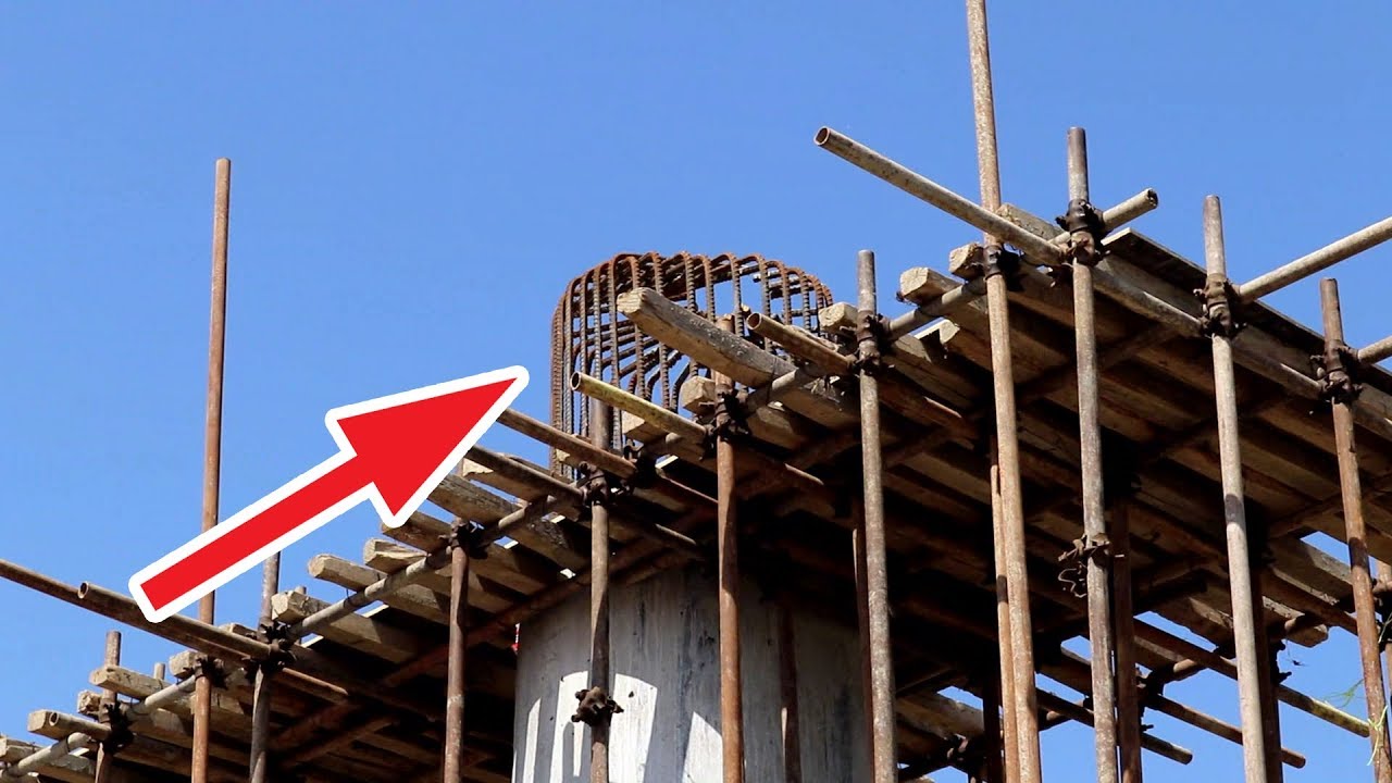 Flyover Transom Formwork on Site - Civil Engineering Videos