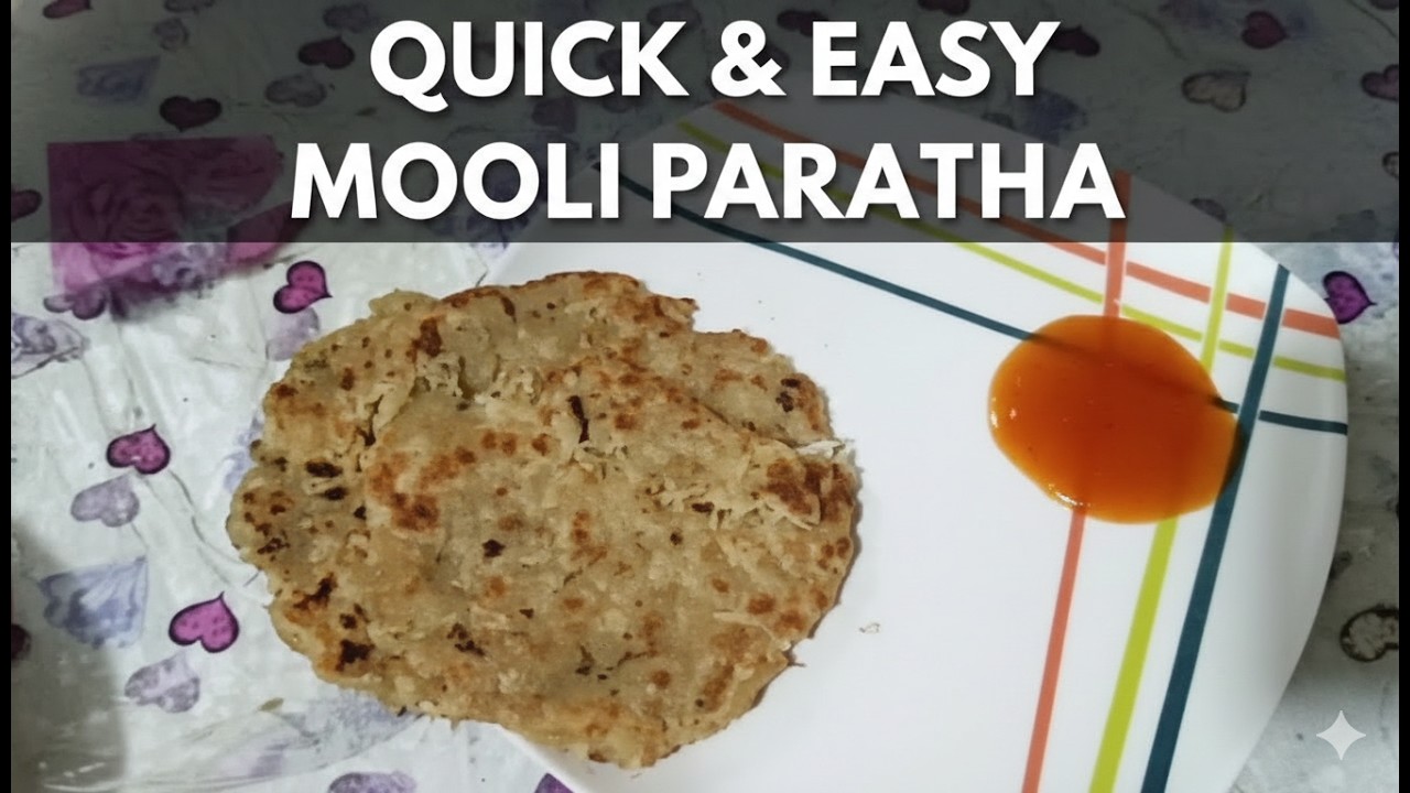 Mooli Ka Paratha Recipe | How to Make Crispy & Soft Radish Paratha | मूली का पराठा