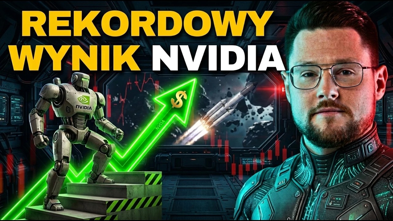 Nvidia miażdży wyniki, SpaceX idzie na Nasdaq!