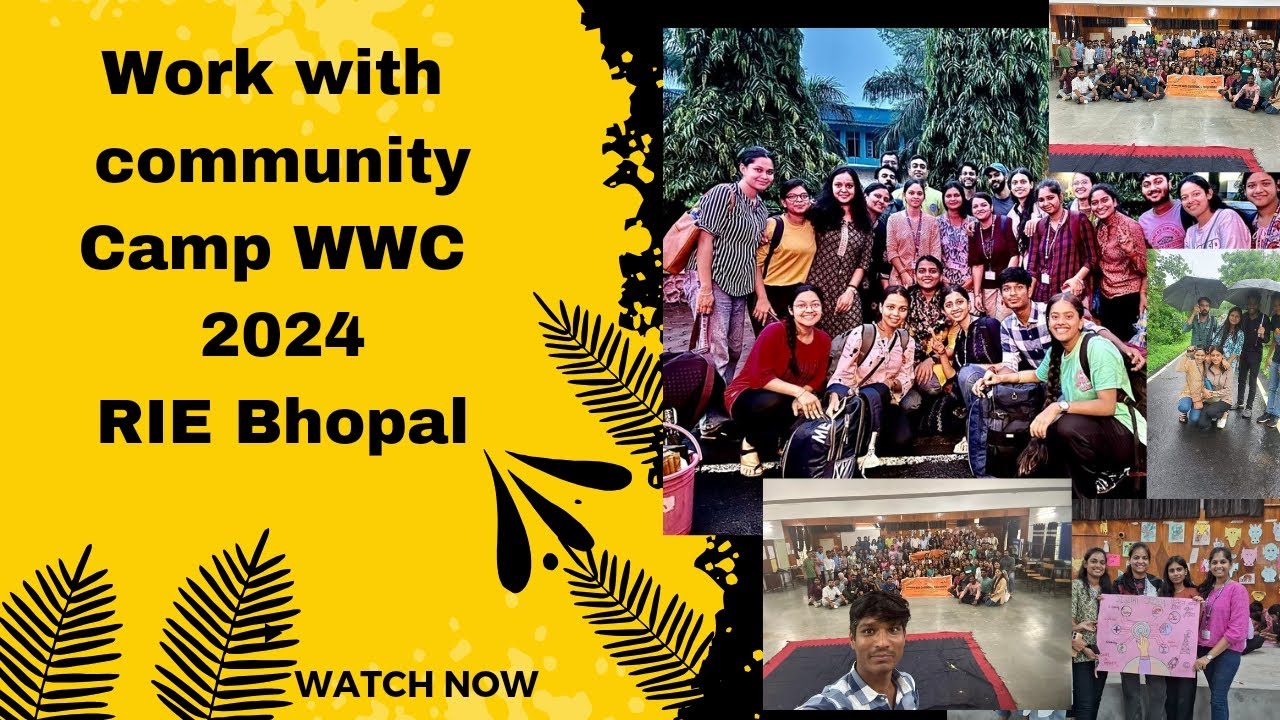 Work with Community Camp (WWC 2024) #education #cee #ceeaspirant #educationlearning #knowledge #cee