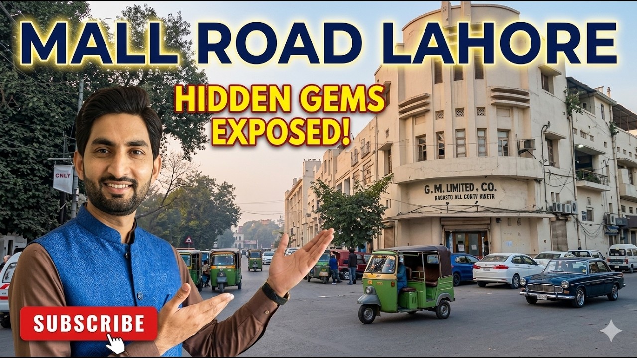 Mall Road Lahore and Hall road ki sear