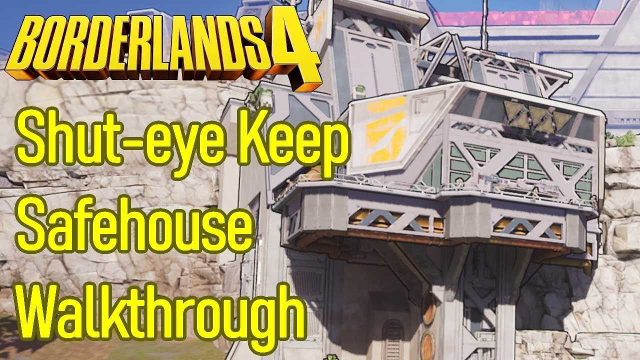 Borderlands 4 Shut-eye Keep Safehouse Walkthrough, How to Unlock Howl Safehouse Fast Travel