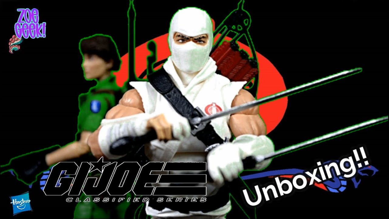 Unboxing Storm Shadow y Lady Jaye de GI Joe Classified Series de Hasbro Cobra vs GI Joe Zoe Geek!